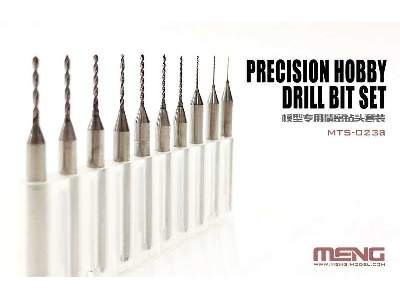 Precision hobby drill bit set - image 1
