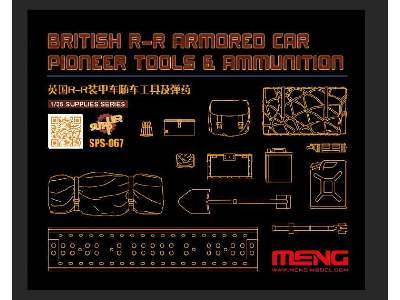 British R-R Armored Car Pioneer Tools & Ammunition  - image 1