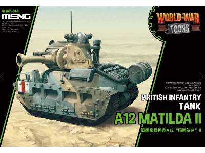 World War Toons A12 Matilda II British Infantry Tank - image 1