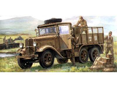 Imperial Japanese Army Type 94 6-wheeled Truck Hart Top - image 1