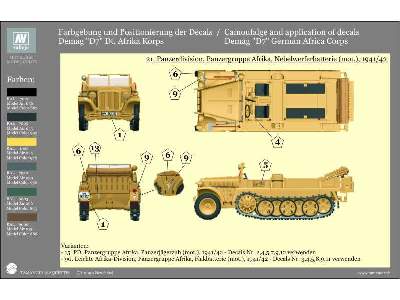 Zukraftwagen 1t (SdKfz.10) Demag Type D7 - Deutsche Afrikakorps - image 2