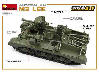 Australian M3 Lee. Interior Kit - image 42