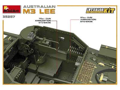 Australian M3 Lee. Interior Kit - image 44