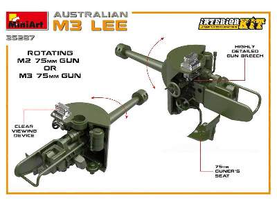Australian M3 Lee. Interior Kit - image 45