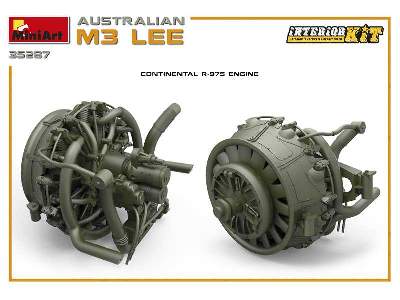 Australian M3 Lee. Interior Kit - image 47