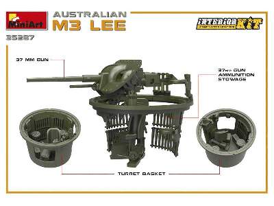 Australian M3 Lee. Interior Kit - image 48