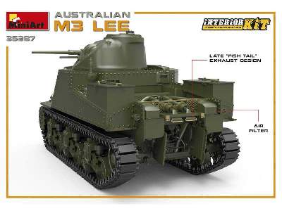 Australian M3 Lee. Interior Kit - image 50