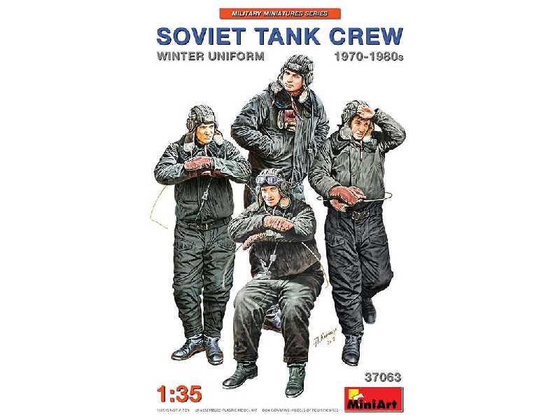 Soviet Tank Crew 1970-1980s. Winter Uniform - image 1