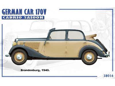 German Car 170v Cabrio Saloon - image 33