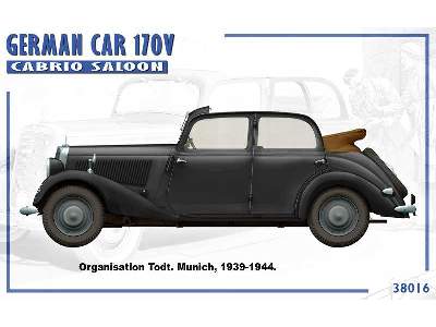 German Car 170v Cabrio Saloon - image 34