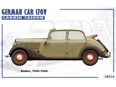 German Car 170v Cabrio Saloon - image 35