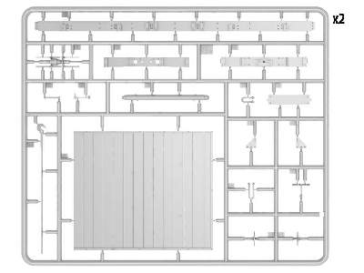 Railway Non-brake Flatbed 16,5 T - image 7