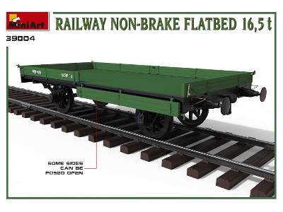 Railway Non-brake Flatbed 16,5 T - image 14