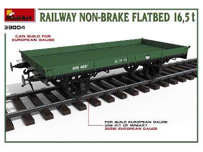 Railway Non-brake Flatbed 16,5 T - image 16