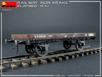 Railway Non-brake Flatbed 16,5 T - image 17
