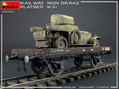 Railway Non-brake Flatbed 16,5 T - image 18