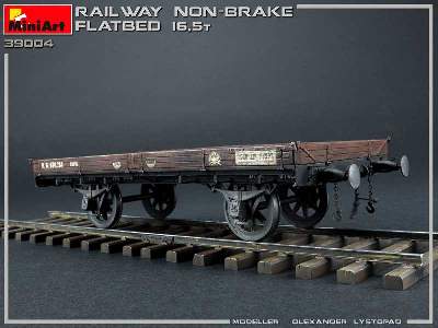 Railway Non-brake Flatbed 16,5 T - image 19