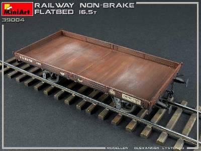 Railway Non-brake Flatbed 16,5 T - image 23
