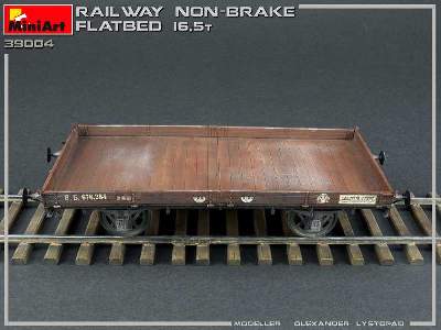 Railway Non-brake Flatbed 16,5 T - image 24