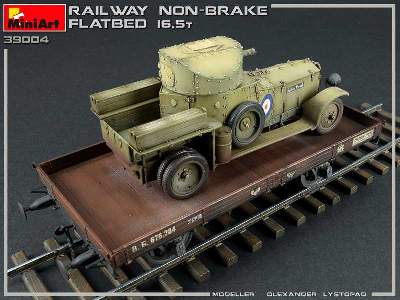 Railway Non-brake Flatbed 16,5 T - image 25