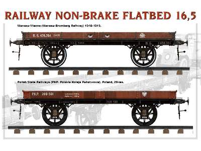 Railway Non-brake Flatbed 16,5 T - image 27