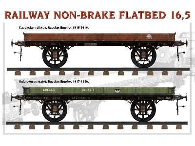 Railway Non-brake Flatbed 16,5 T - image 28