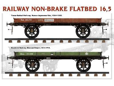 Railway Non-brake Flatbed 16,5 T - image 29