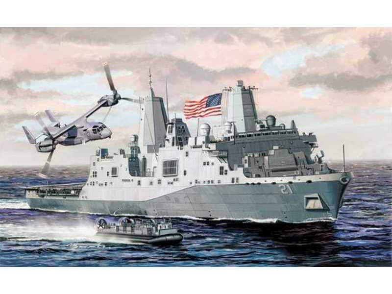 U.S.S. New York LPD-21, San Antonio Class Amphibious Vessel  - image 1