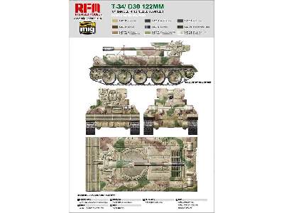 T34/D30 122mm Syrian Self-propelled Howitzer - image 4