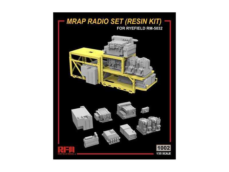 Mrap Radio Set (Resin Kit) - image 1