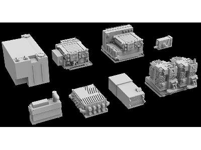 Mrap Radio Set (Resin Kit) - image 2