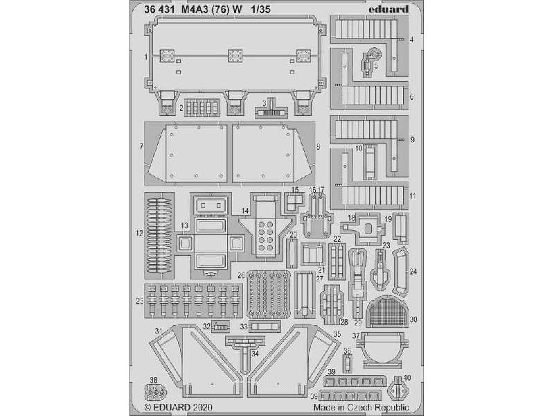 M4A3 (76) W 1/35 - image 1