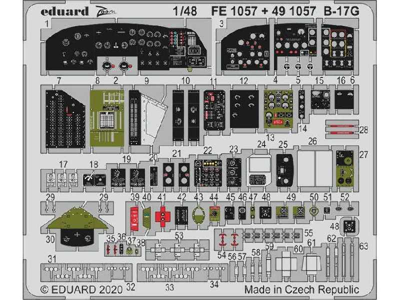 B-17G cockpit 1/48 - image 1