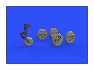 MiG-17 wheels 1/72 - Airfix - image 5