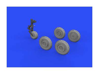 MiG-17 wheels 1/72 - Airfix - image 6