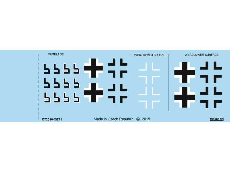 Fw 190A-8 national insignia 1/72 - image 1