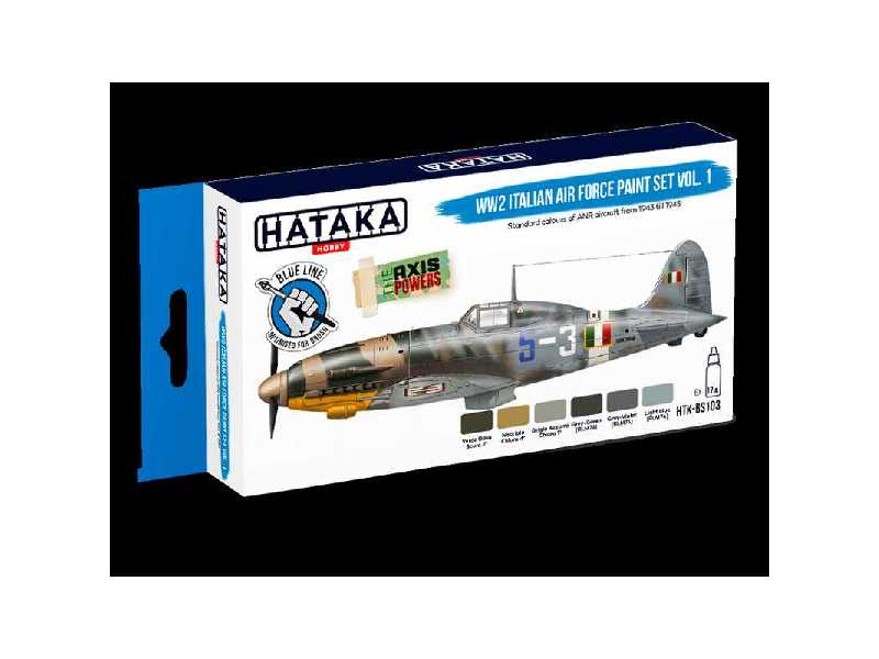 Htk-bs103 WW2 Italian Air Force Paint Set Vol.1 - image 1