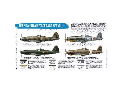 Htk-bs103 WW2 Italian Air Force Paint Set Vol.1 - image 2