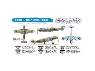 Htk-bs32 Luftwaffe Legion Condor Paint Set - image 2