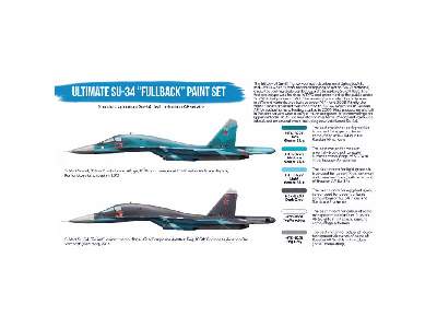 Htk-bs58 Ultimate Su-34 'fullback Paint Set - image 2