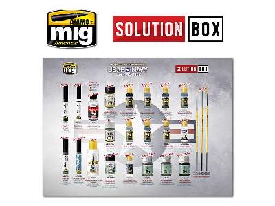 USAF Navy Grey Fighters Solution Box - image 2