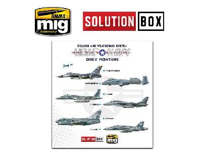USAF Navy Grey Fighters Solution Box - image 3