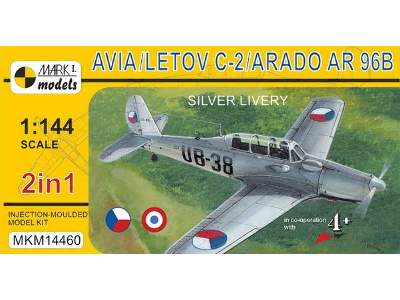 Avia/Letov C-2/Arado Ar-96b 'silver Livery' (2in1) - image 1