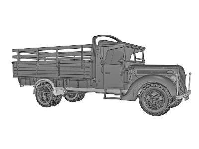 G917T 3t German Cargo truck (soft cab) - image 10