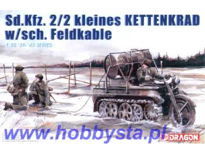 Sd.Kfz. 2/2 kleines KETTENKRAD w/sch. Feldkable - image 1