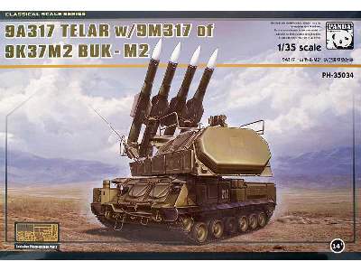 9A317 TELAR w/9M317 of 9K37M2 BUK-M2 - image 1