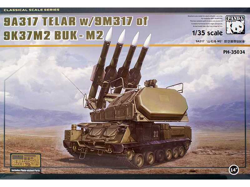 9A317 TELAR w/9M317 of 9K37M2 BUK-M2 - image 1