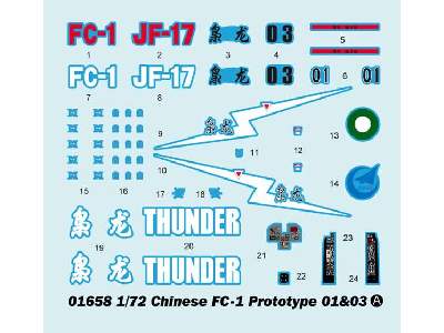 Chinese FC-1 (PAC JF-17 Thunder) Prototype 01&03 - image 4