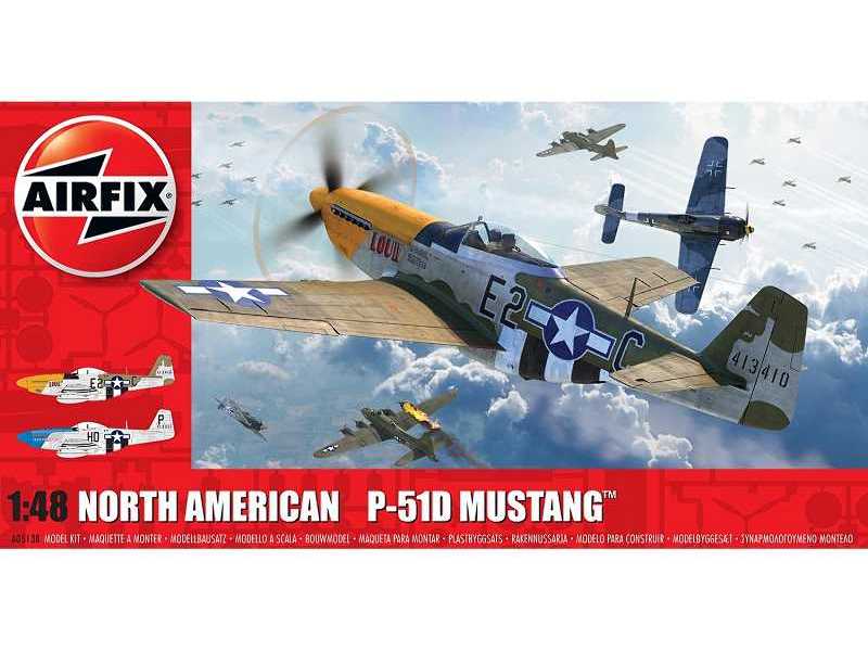 North American P51-D Mustang (Filletless Tails) - image 1