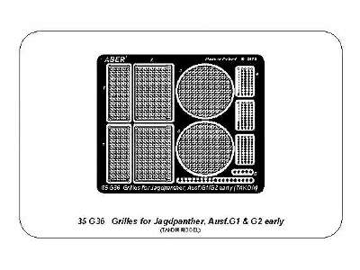 Grilles for Jagdpanther Ausf.G1 &amp; G2 early - Takom - image 4